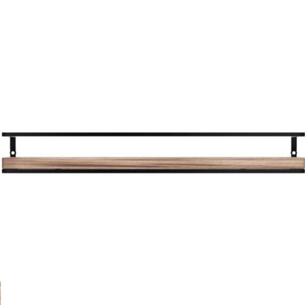 Meangood Floating Shelves Wall Mounted Set of 2, Rustic Wood Wall Storage new